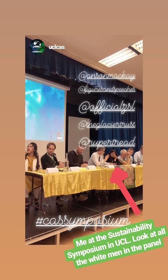 Joined the Sustainability Symposium at UCL to talk about the role of art in sustainability.